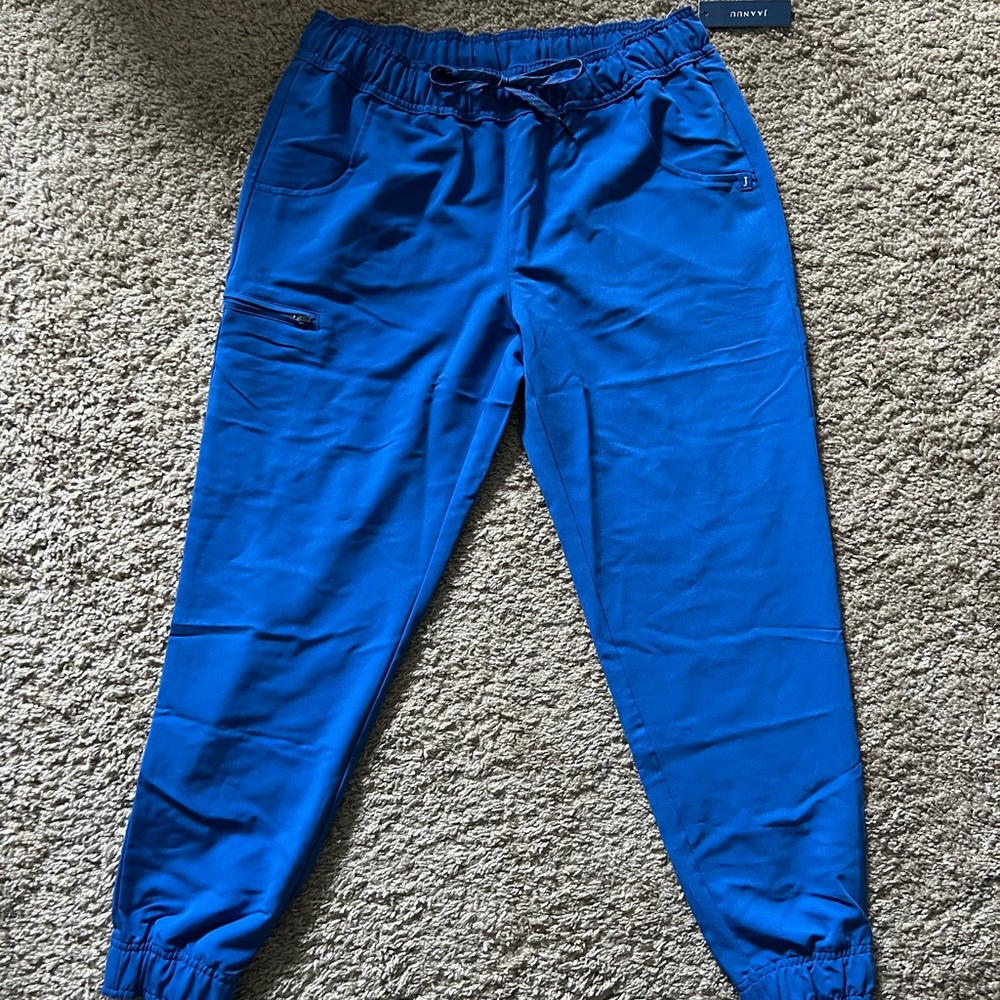 Jaanuu Women’s 5-Pocket Skinny Scrub Jogger